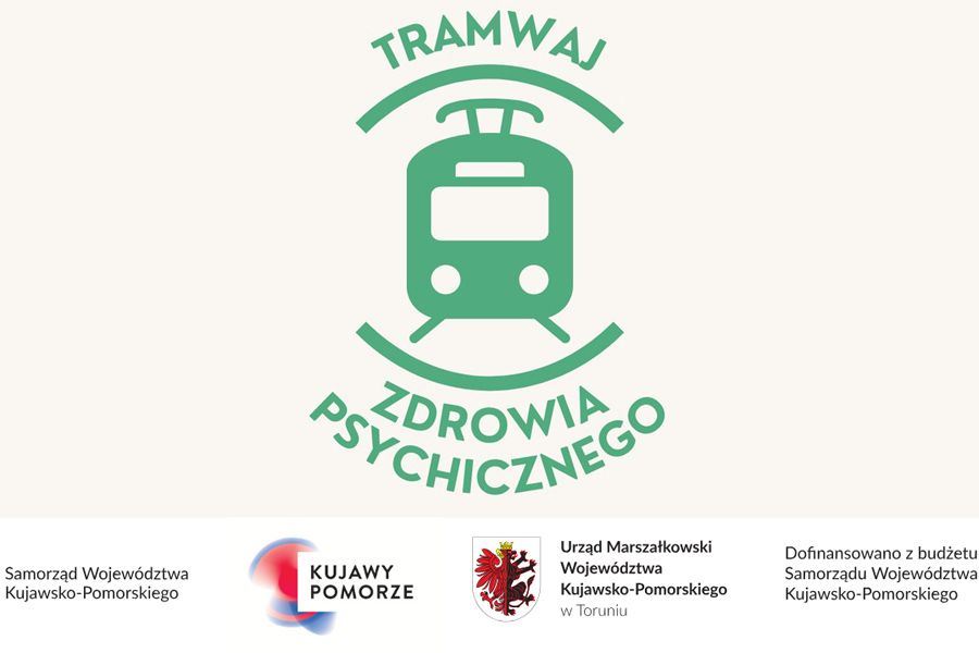 Logotyp projektu - „Tramwaj Zdrowia Psychicznego”