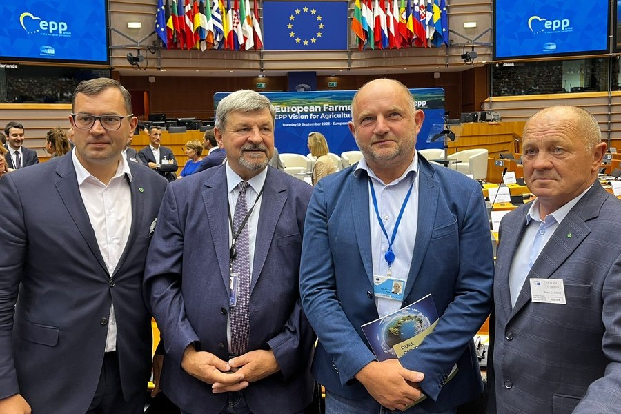 Konferencja na temat przyszłości europejskiego rolnictwa, Bruksela, 19 września 2023, fot. Mieszko Matusiak/UMWKP