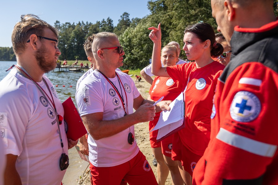 XIV edycja Mistrzostw Województwa Kujawsko-Pomorskiego w Ratownictwie Wodnym w Tleniu, fot. Szymon Zdziebło, tarantoga.pl dla UMWKP