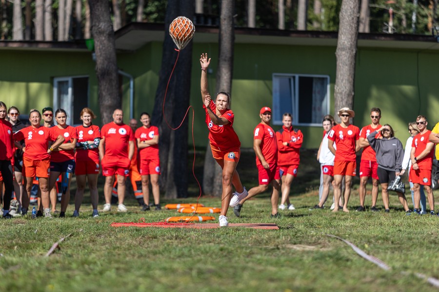 XIV Mistrzostwa Województwa Kujawsko-Pomorskiego w Ratownictwie Wodnym w Tleniu, fot. Szymon Zdziebło / tarantoga.pl dla UMWKP
