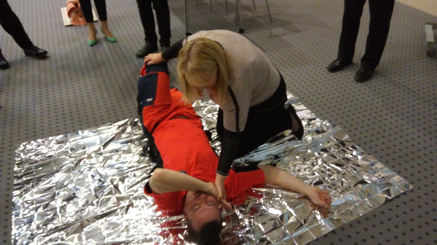 Szkolenie z obronności i obrony cywilnej, fot. E. Lala