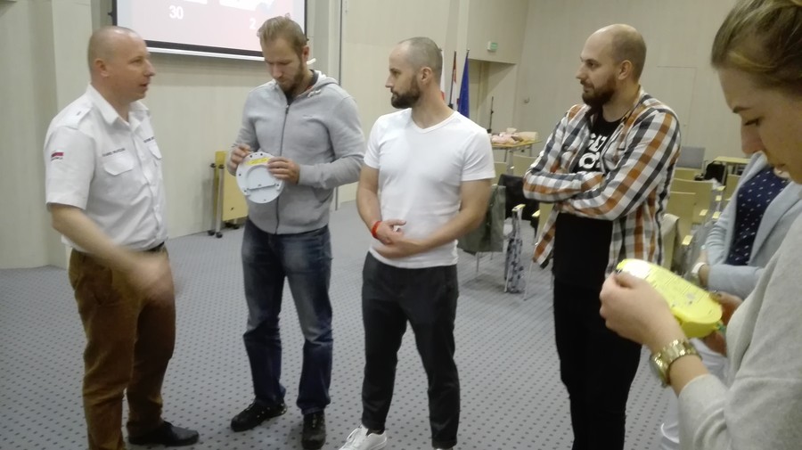 Szkolenie z obronności i obrony cywilnej, fot. E. Lala