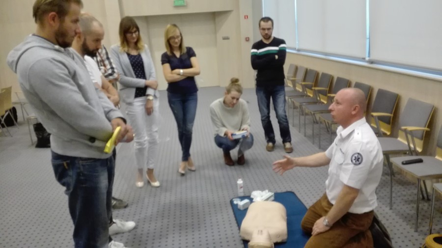 Szkolenie z obronności i obrony cywilnej, fot. E. Lala