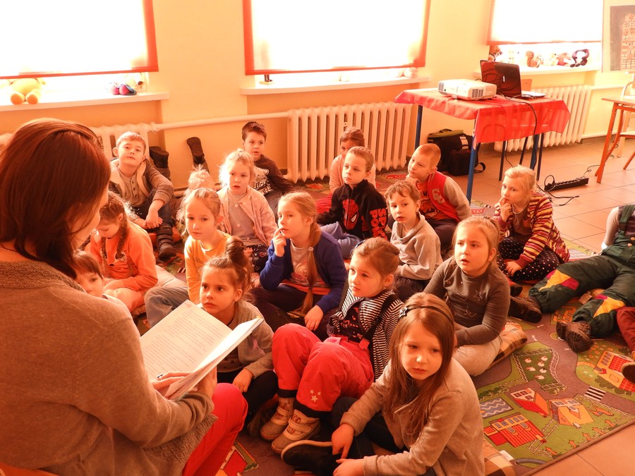 Dzieci z przedszkola Promyczek