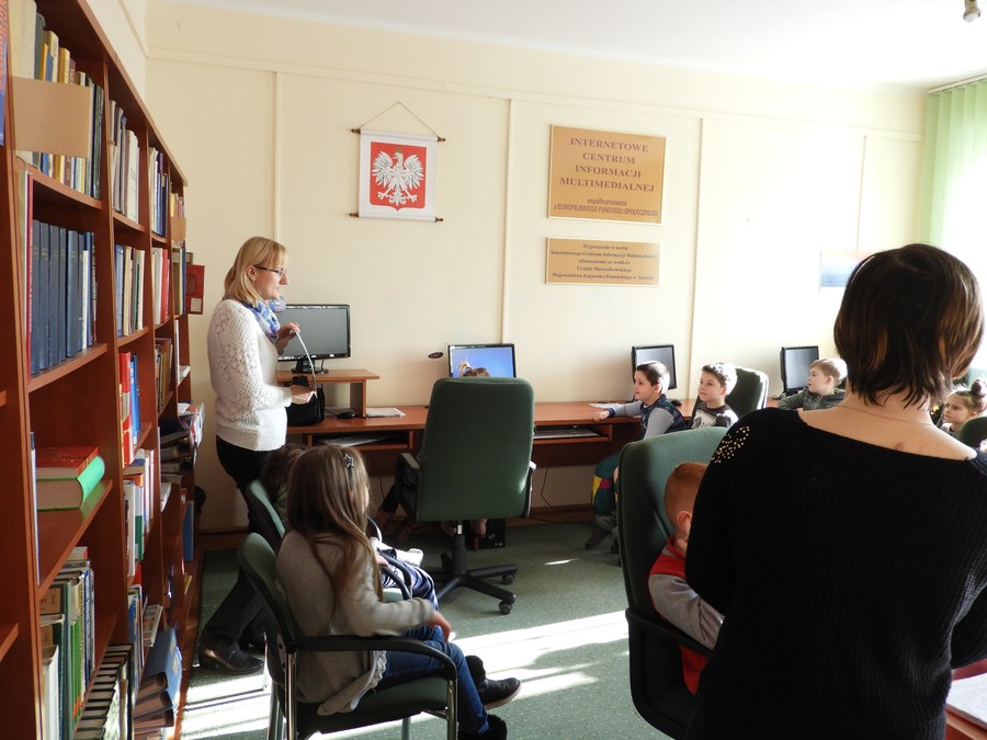 Zwiedzanie biblioteki - Informacja