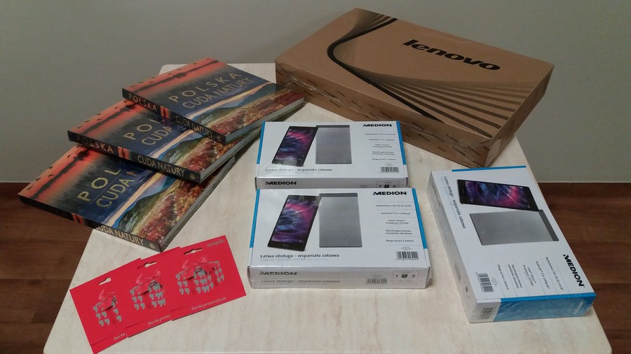 Nagrody uzyskane przez uczestników konkursu pt. Powrót do przyszłości