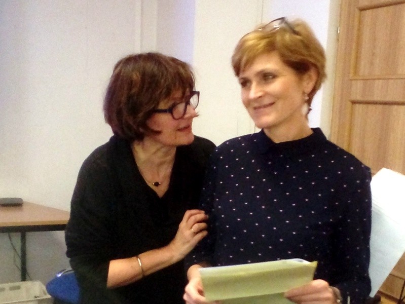 R. Strzemeska i D. Potręć - trenerki edukacji globalnej