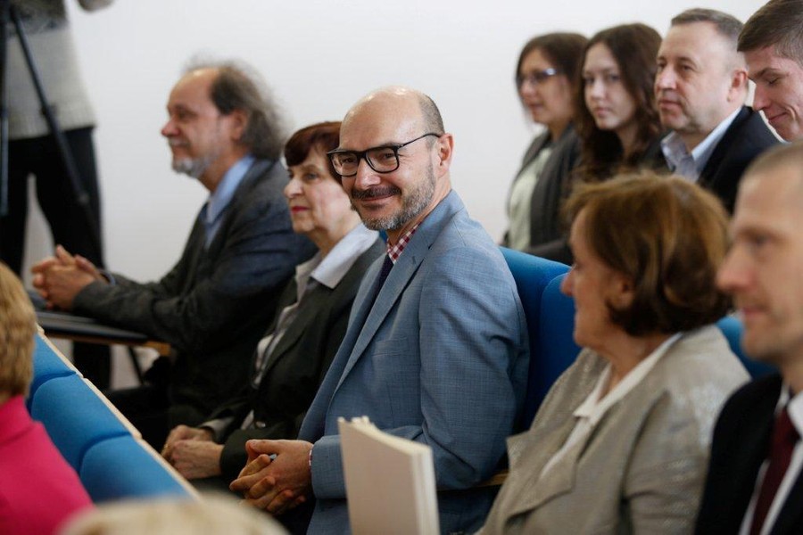 Konferencja naukowa dla stypendystów projektu "Prymus Pomorza i Kujaw", fot. M.Kuras