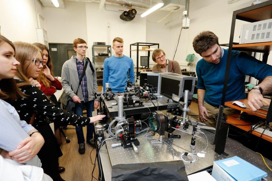 Konferencja naukowa dla stypendystów projektu "Prymus Pomorza i Kujaw", fot. M.Kuras