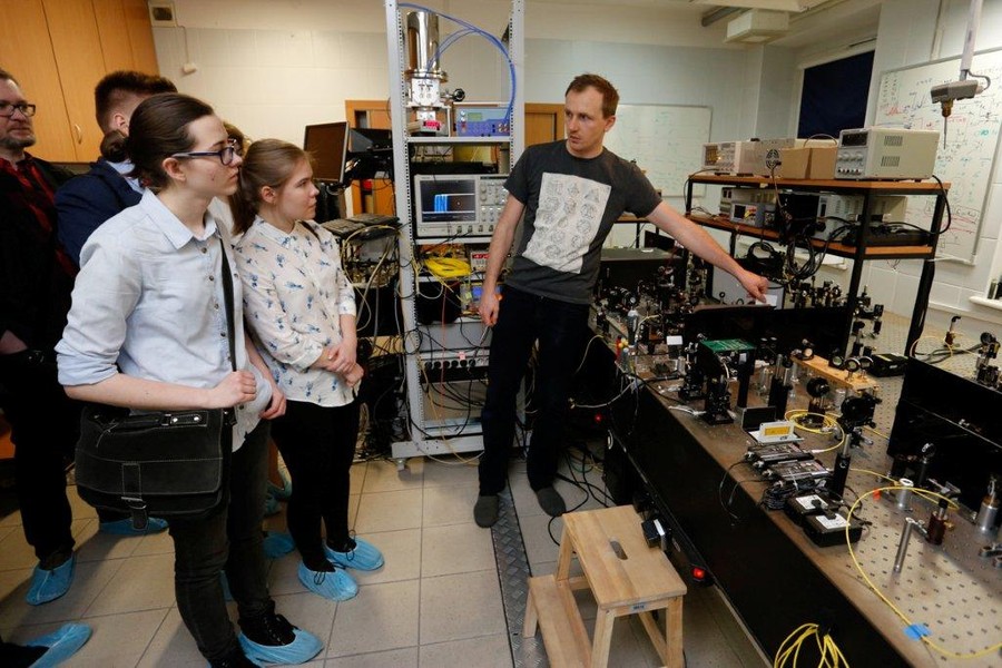 Konferencja naukowa dla stypendystów projektu "Prymus Pomorza i Kujaw", fot. M.Kuras