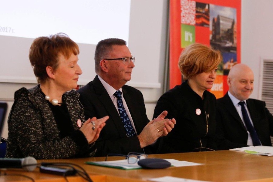 Konferencja naukowa dla stypendystów projektu "Prymus Pomorza i Kujaw", fot. M.Kuras