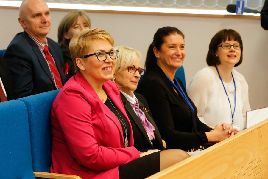 Konferencja naukowa dla stypendystów projektu "Prymus Pomorza i Kujaw", fot. M.Kuras