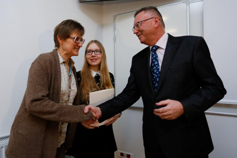 Konferencja naukowa dla stypendystów projektu "Prymus Pomorza i Kujaw", fot. M.Kuras