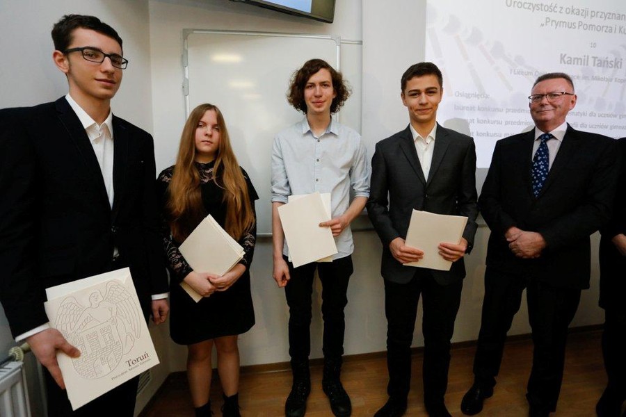 Konferencja naukowa dla stypendystów projektu "Prymus Pomorza i Kujaw", fot. M.Kuras