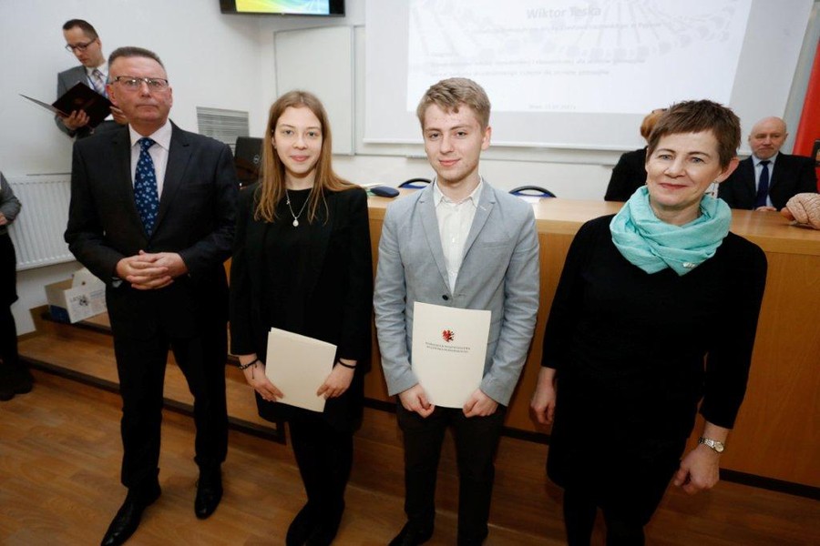 Konferencja naukowa dla stypendystów projektu "Prymus Pomorza i Kujaw", fot. M.Kuras