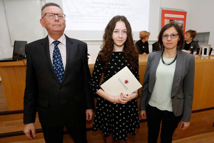 Konferencja naukowa dla stypendystów projektu "Prymus Pomorza i Kujaw", fot. M.Kuras