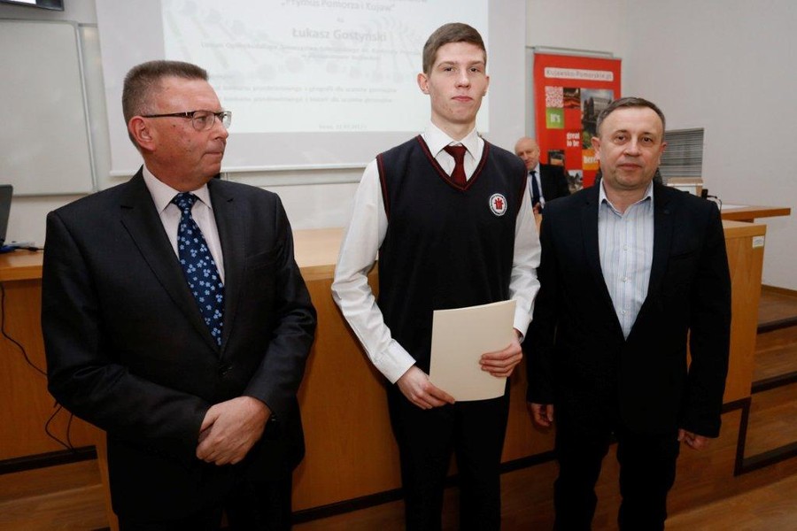 Konferencja naukowa dla stypendystów projektu "Prymus Pomorza i Kujaw", fot. M.Kuras