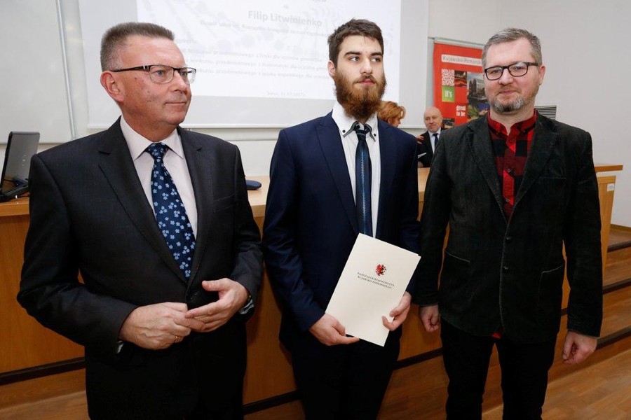 Konferencja naukowa dla stypendystów projektu "Prymus Pomorza i Kujaw", fot. M.Kuras