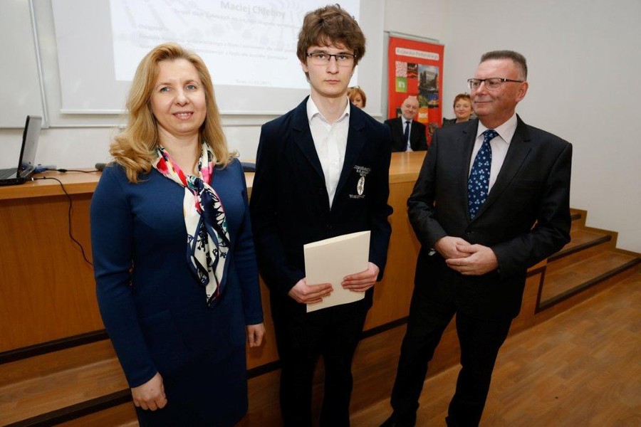 Konferencja naukowa dla stypendystów projektu "Prymus Pomorza i Kujaw", fot. M.Kuras