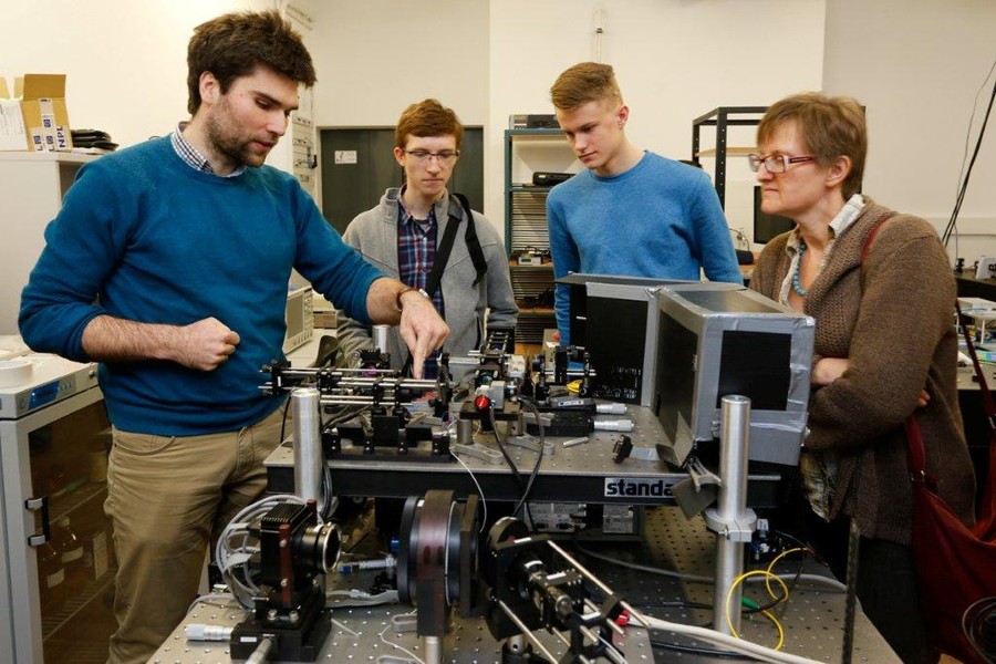 Konferencja naukowa dla stypendystów projektu "Prymus Pomorza i Kujaw", fot. M.Kuras