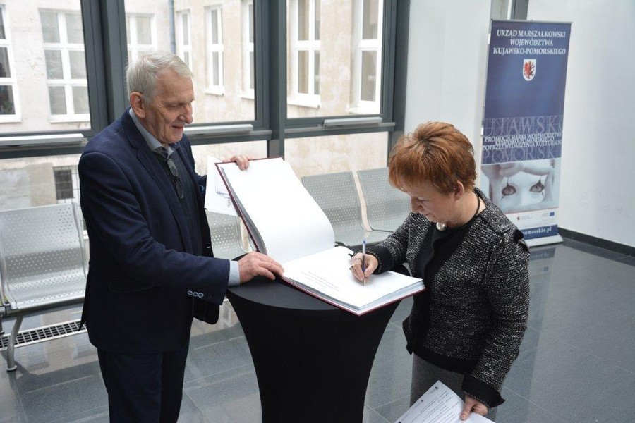 Konferencja naukowa dla stypendystów projektu "Prymus Pomorza i Kujaw", fot. W.Drozdowski