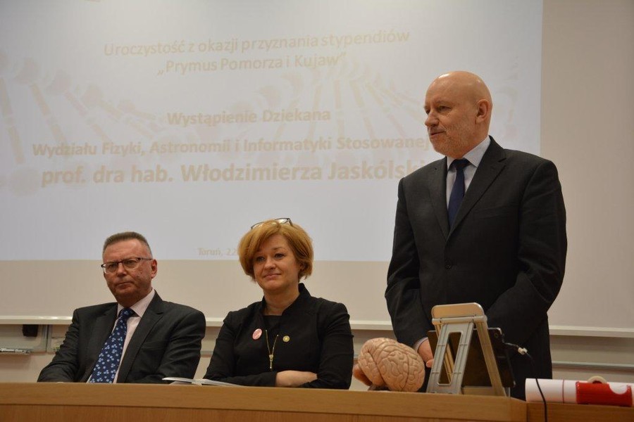 Konferencja naukowa dla stypendystów projektu "Prymus Pomorza i Kujaw", fot. W.Drozdowski