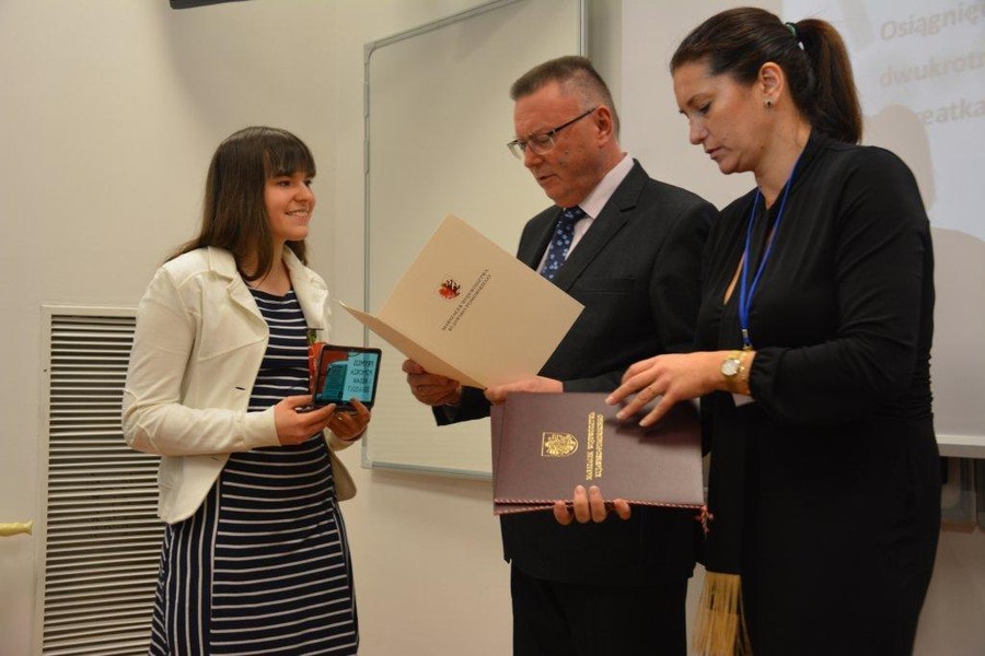 Konferencja naukowa dla stypendystów projektu "Prymus Pomorza i Kujaw", fot. W.Drozdowski