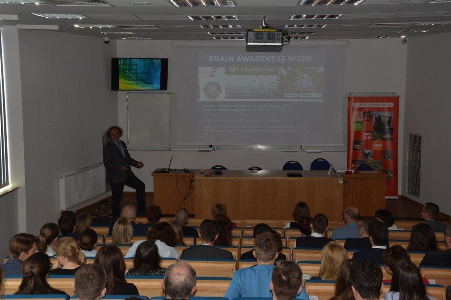 Konferencja naukowa dla stypendystów projektu "Prymus Pomorza i Kujaw", fot. W.Drozdowski