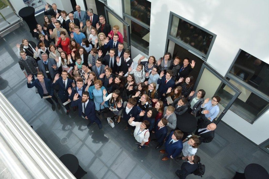 Konferencja naukowa dla stypendystów projektu "Prymus Pomorza i Kujaw", fot. W.Drozdowski