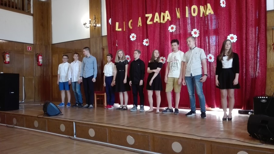 Nagrodzeni uczniowie - gimnazjum