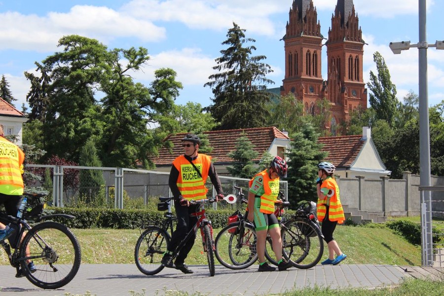 Przejazd Wiślaną Trasą Rowerową