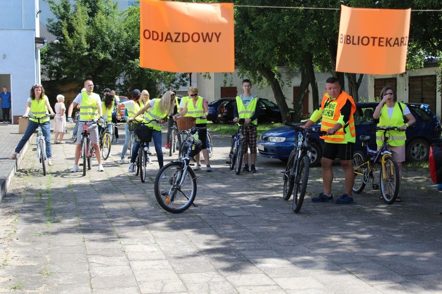 Rozpoczynamy rajd Odjazdowy Bibliotekarz