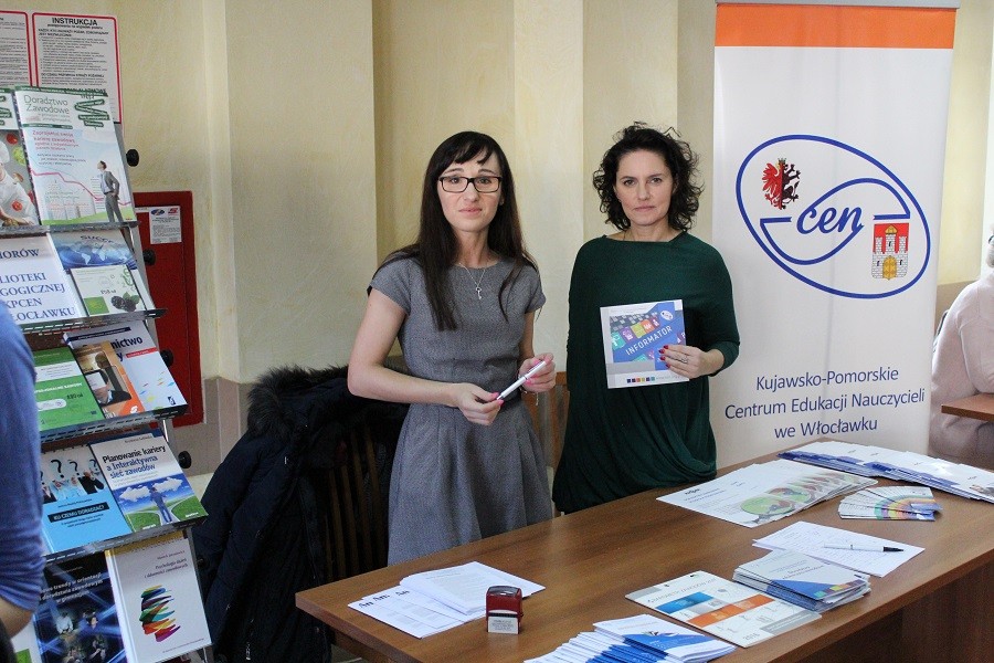 Stoisko Kujawsko-Pomorskiego Centrum Edukacji Nauczycieli we Włocławku