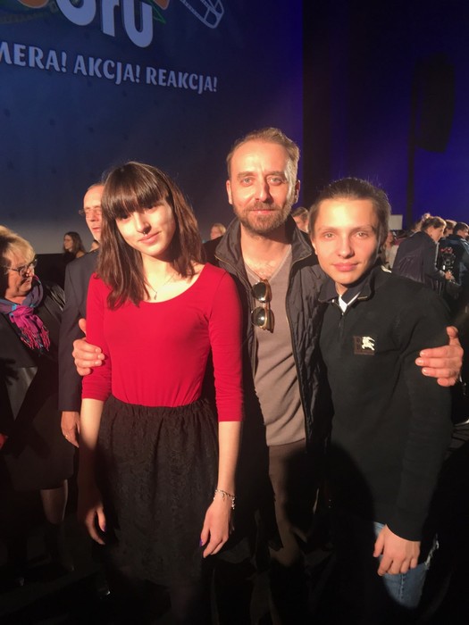 Pamiątkowe zdjęcie z aktorem-Wojciech Mecwaldowski