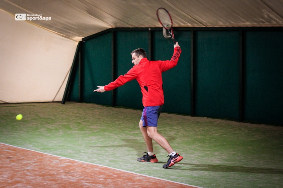 Paweł Szmalc podczas rozgrzewki