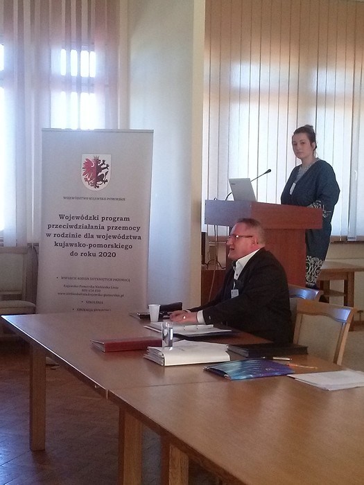 Szkolenie pt. "Rola funkcjonariuszy Policji w przeciwdziałaniu przemocy w rodzinie w środowisku lokalnym", Rypin, 19 kwietnia 2017 r., fot. Biuro Wsparcia Rodziny i Przeciwdziałania Przemocy