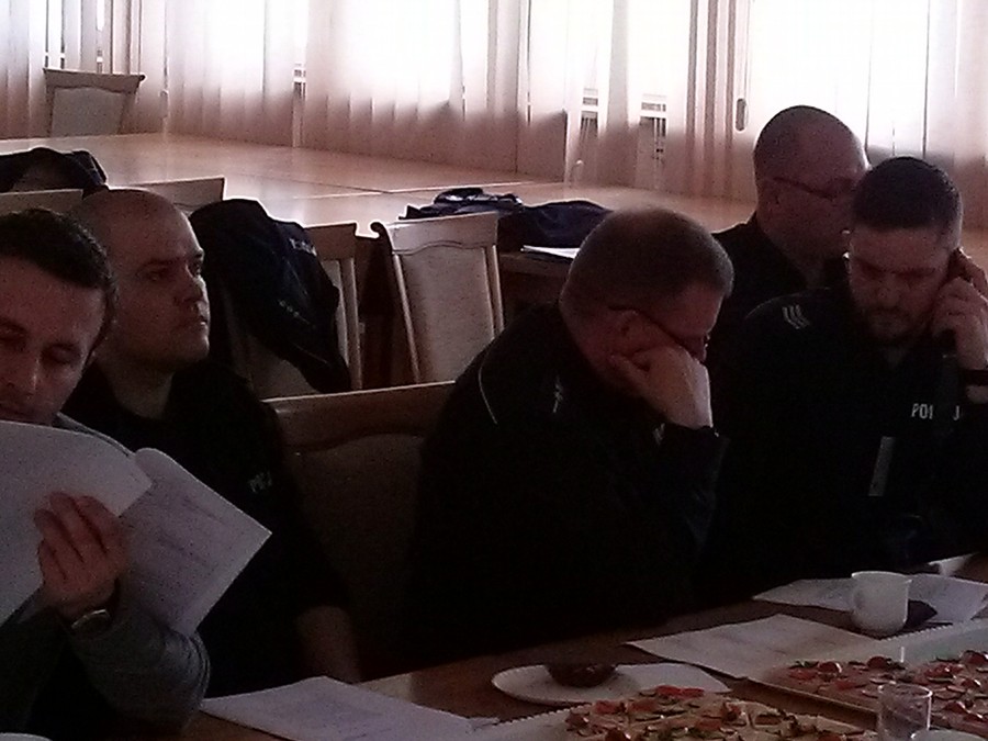 Szkolenie pt. "Rola funkcjonariuszy Policji w przeciwdziałaniu przemocy w rodzinie w środowisku lokalnym", Rypin, 19 kwietnia 2017 r., fot. Biuro Wsparcia Rodziny i Przeciwdziałania Przemocy