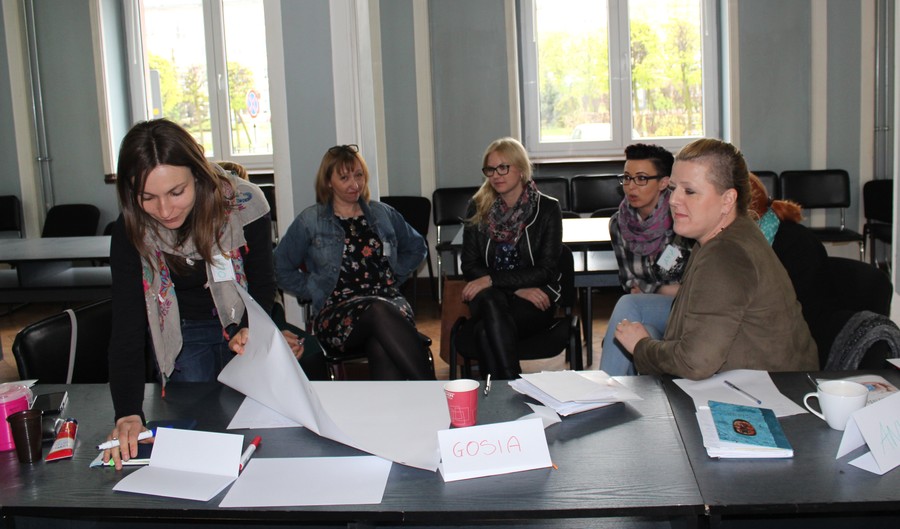 Szkolenie „Coaching rodzinny – techniki i narzędzia wsparcia systemu rodzinnego”, Grudziądz 10-11 maj 2017r. fot. Departament Spraw Społecznych, Wdrażania EFS i Zdrowia