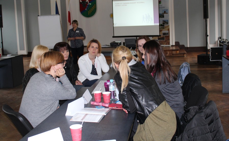 Szkolenie „Coaching rodzinny – techniki i narzędzia wsparcia systemu rodzinnego”, Grudziądz 10-11 maj 2017r. fot. Departament Spraw Społecznych, Wdrażania EFS i Zdrowia