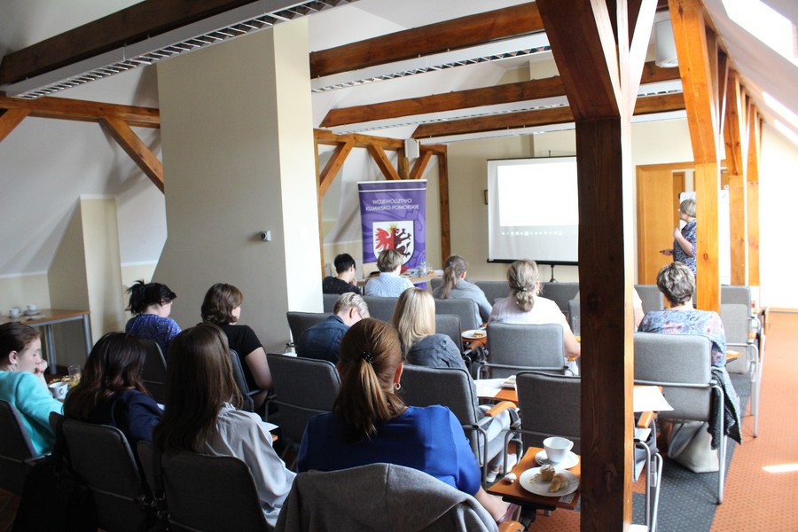 Szkolenie „Coaching rodzinny – techniki i narzędzia wsparcia systemu rodzinnego”, Włocławek 16-17 maj 2017r. fot. Departament Spraw Społecznych, Wdrażania EFS i Zdrowia