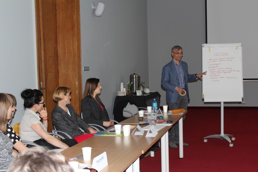 Szkolenie „Coaching rodzinny – techniki i narzędzia wsparcia systemu rodzinnego”, Bydgoszcz 18-19 maj 2017r. fot. Departament Spraw Społecznych, Wdrażania EFS i Zdrowia