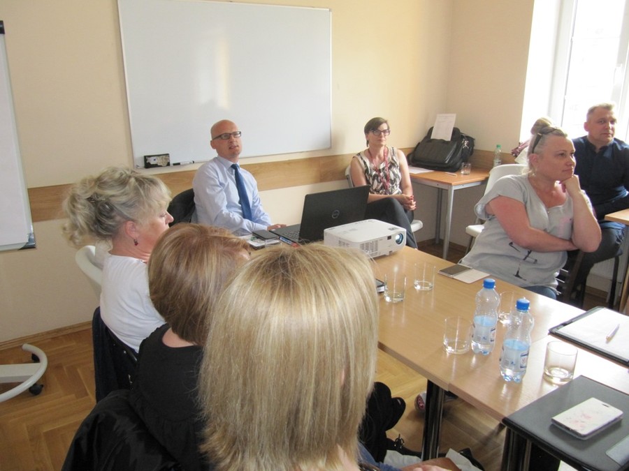 Zajęcia warsztatowe podczas konferencji Przeciwdziałanie przemocy – warsztaty dla profesjonalistów, Włocławek, 6 czerwca 2017, fot. komenda Miejska Policji we Włocławku