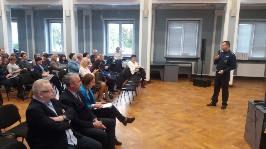 Konferencja Razem przeciw przemocy, Grudziądz, 27.X.2017 r., fot. PCPR Grudziądz