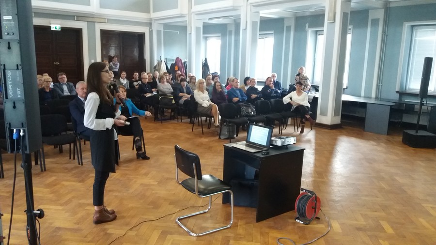 Konferencja Razem przeciw przemocy, Grudziądz, 27.X.2017 r., fot. PCPR Grudziądz