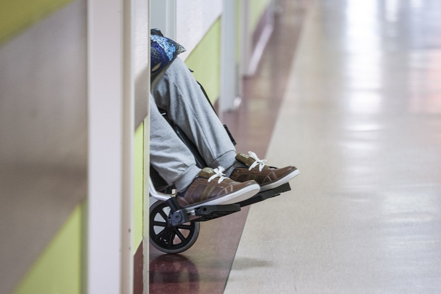 Zakład opiekuńczo-leczniczy toruńskiej Fundacji Światło, fot. Andrzej Goiński