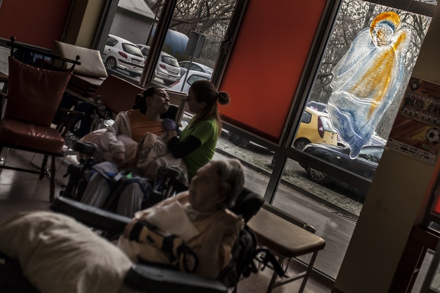 Zakład opiekuńczo-leczniczy toruńskiej Fundacji Światło, fot. Andrzej Goiński