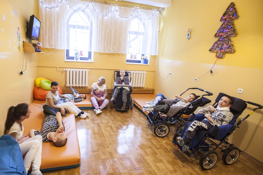 Dom Pomocy Społecznej w Chełmnie prowadzony przez Zgromadzenie Sióstr Miłosierdzia św. Wincentego a Paulo, fot. Andrzej Goiński