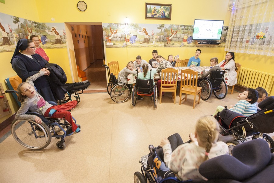 Dom Pomocy Społecznej w Chełmnie prowadzony przez Zgromadzenie Sióstr Miłosierdzia św. Wincentego a Paulo, fot. Andrzej Goiński