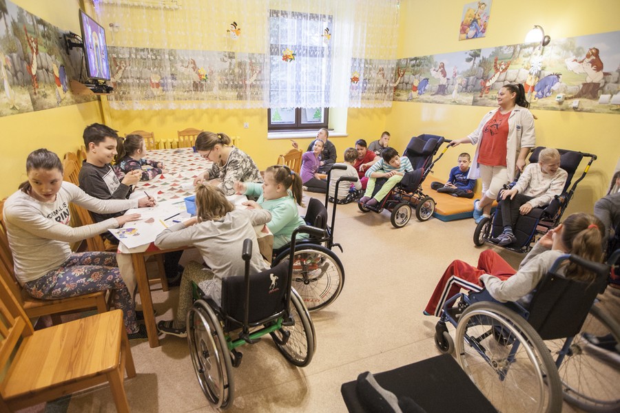 Dom Pomocy Społecznej w Chełmnie prowadzony przez Zgromadzenie Sióstr Miłosierdzia św. Wincentego a Paulo, fot. Andrzej Goiński