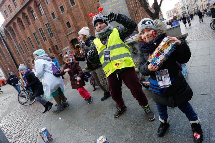 Finał WOŚP w Toruniu, fot. Mikołaj Kuras